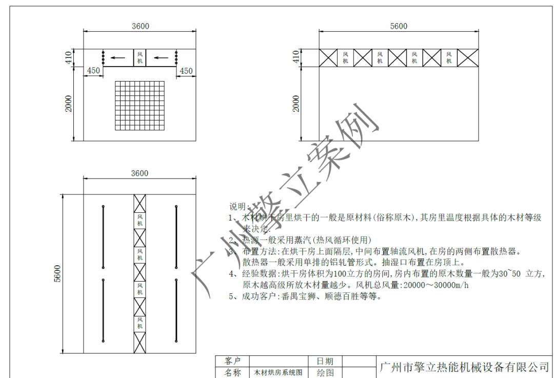 擎立案例|蒸汽散热器在竹/木材烘房中的应用